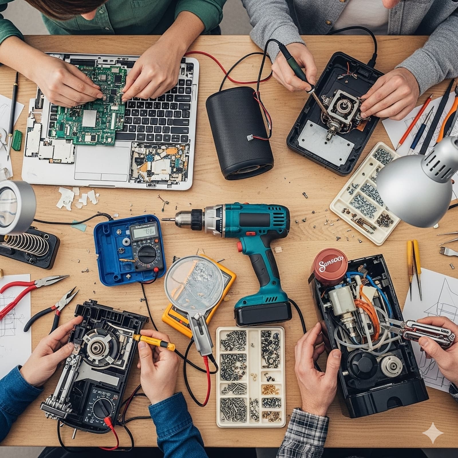 Vue atelier Repair Café