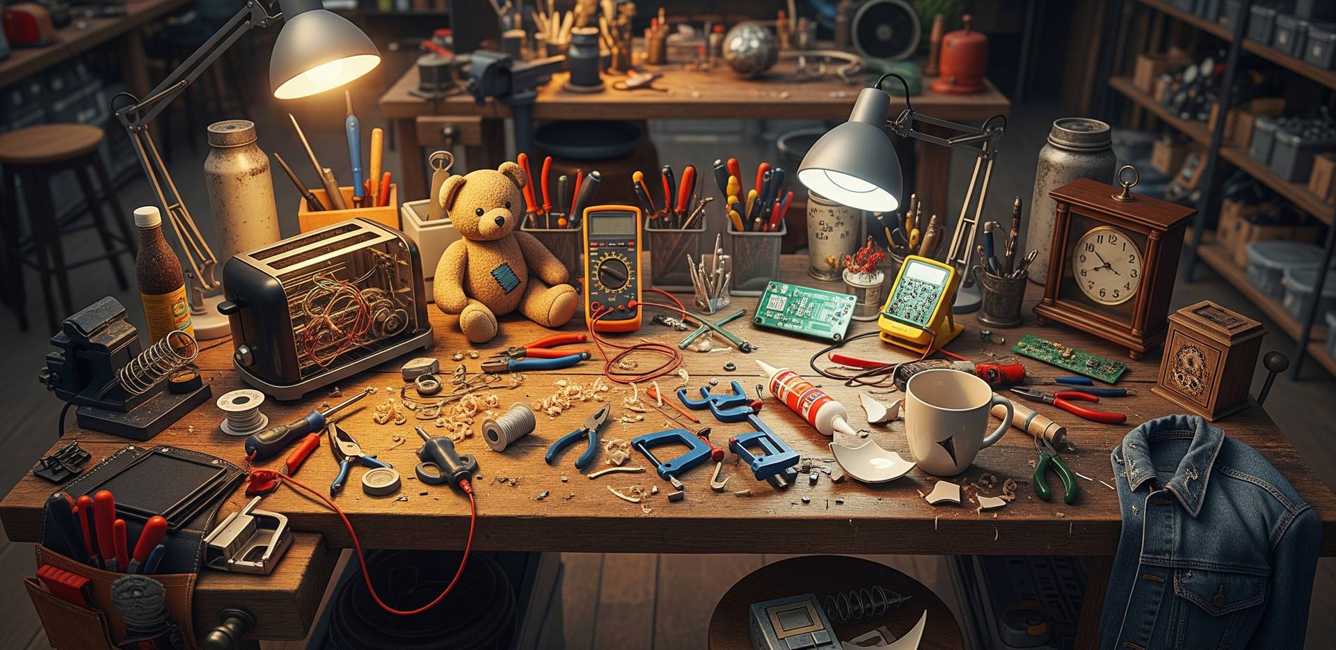 Espace de travail Repair Café
